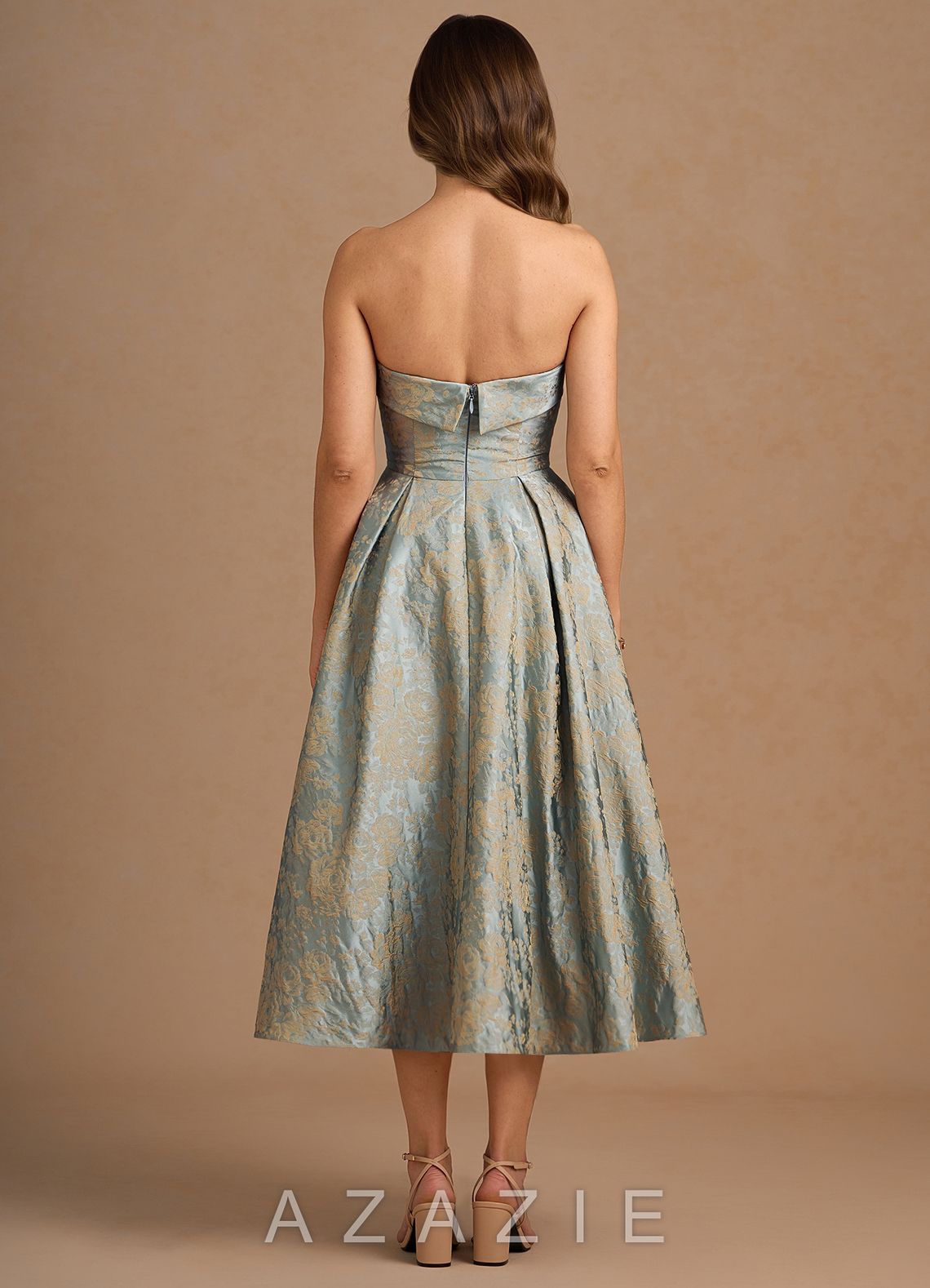 Cecilia {color} Midi Dress  sp_vintage_blue_#vb134731