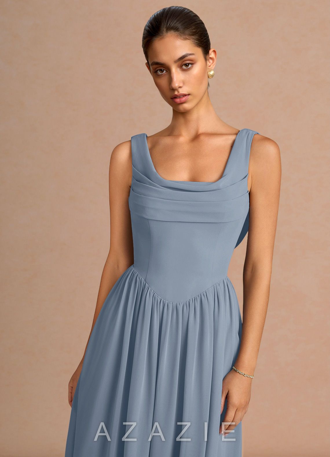 Novi {color} Midi Dress  dusty_blue_#db134134
