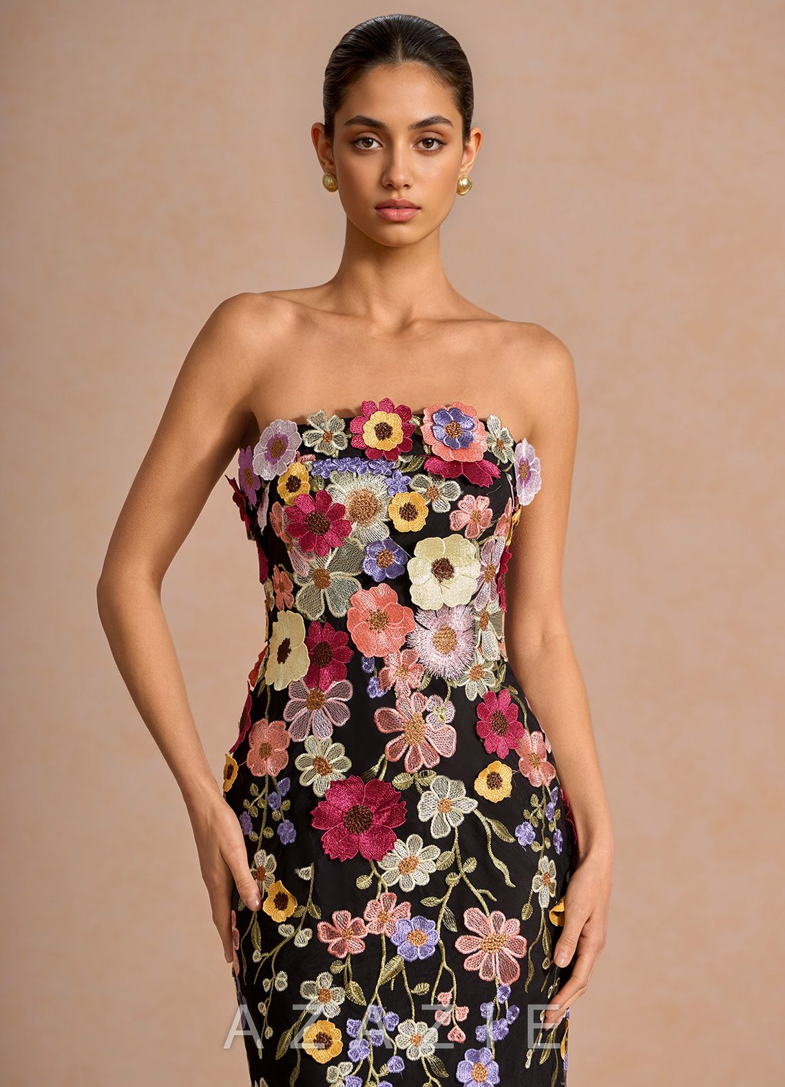 Pernilla {color} Maxi Dress  sp_crimson_black_#cb134397
