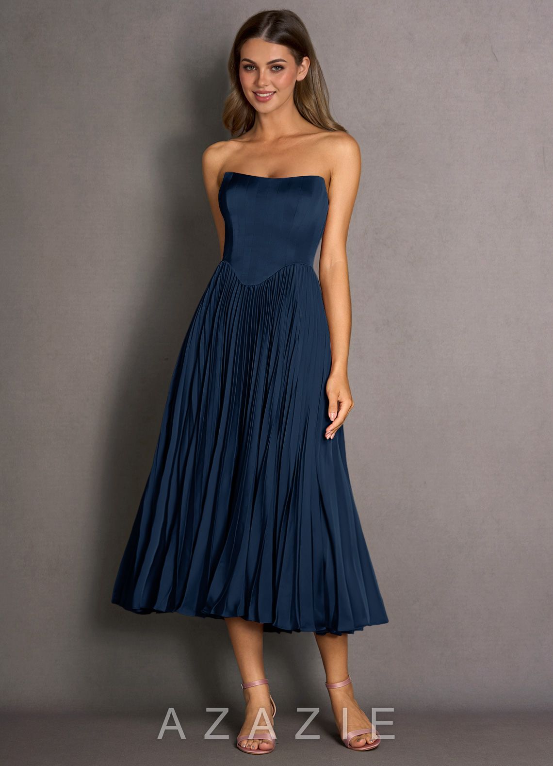 Celene {color} Midi Dress  navy_#ny134188