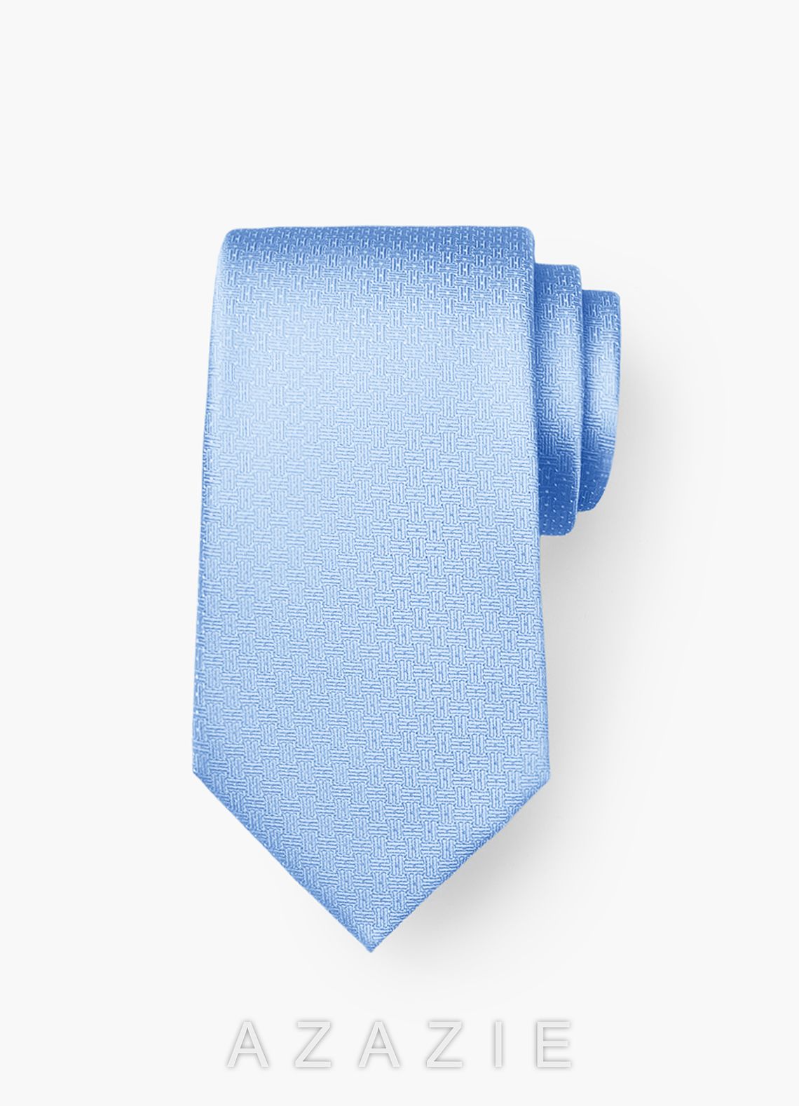 Men's Solid Jacquard Textured Tie