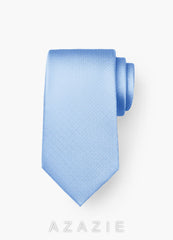 Men's Solid Jacquard Textured Tie