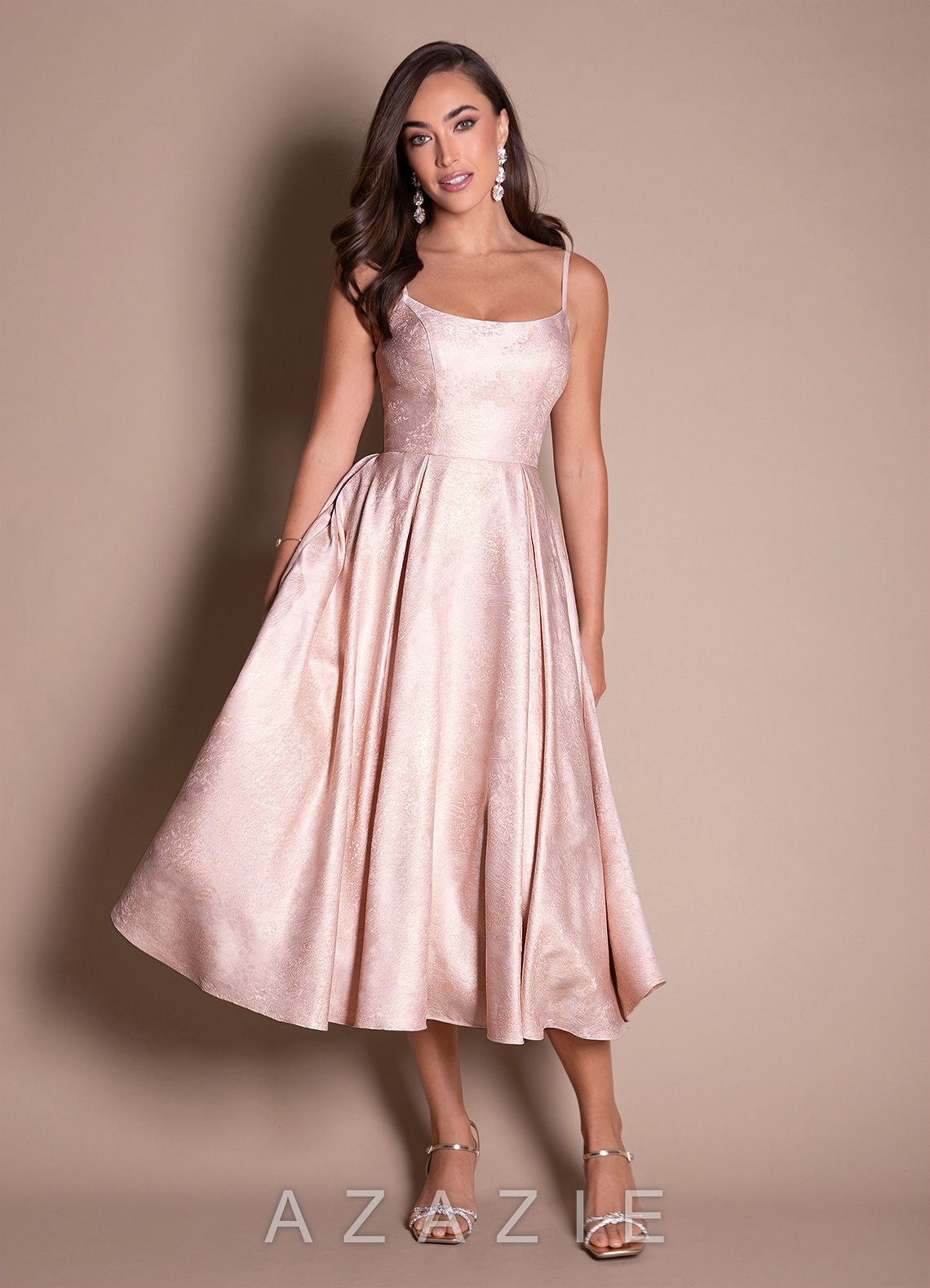 Vitoria {color} Midi Dress  sp_blush_gold_#bg134195