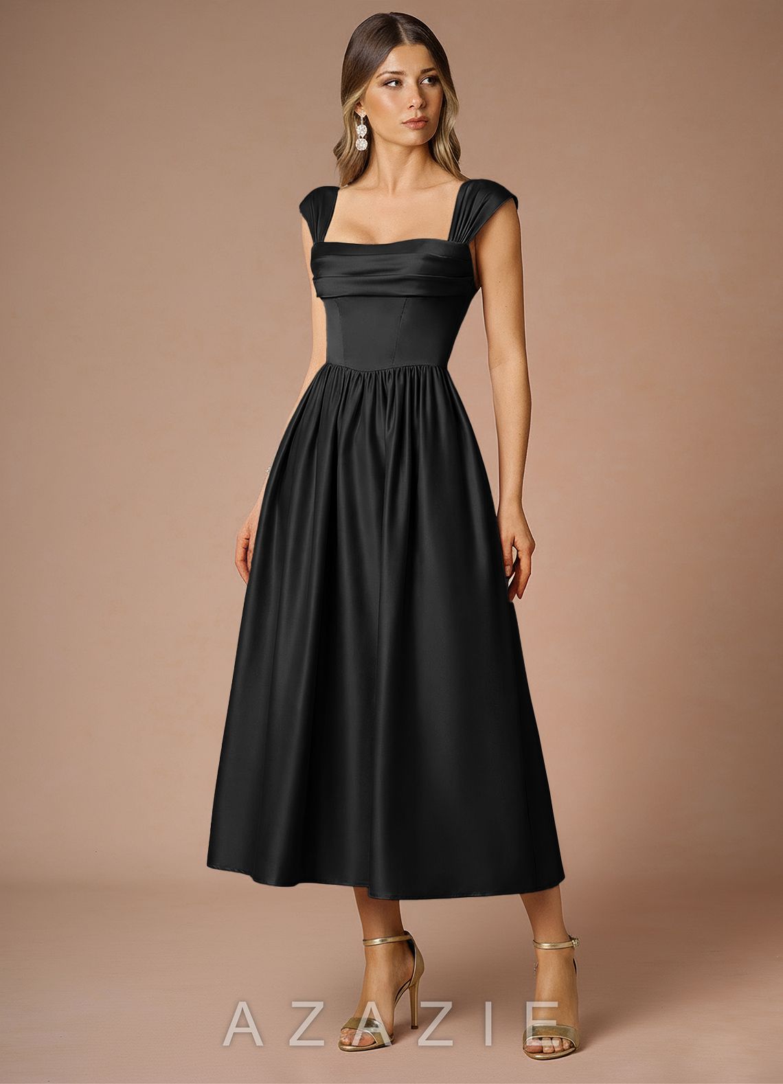 Dana {color} Midi Dress  black