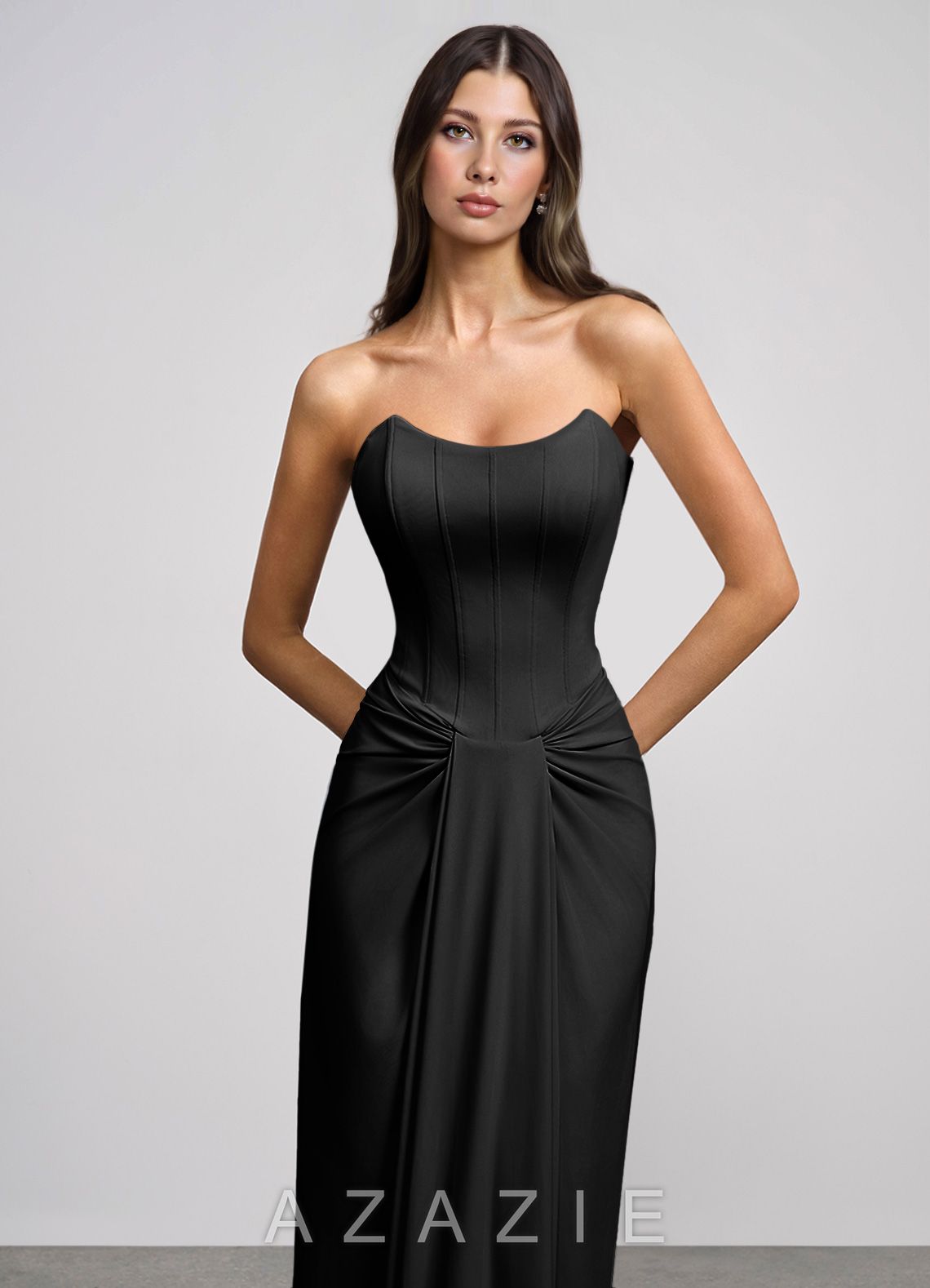 Virelle {color} Maxi Dress  black