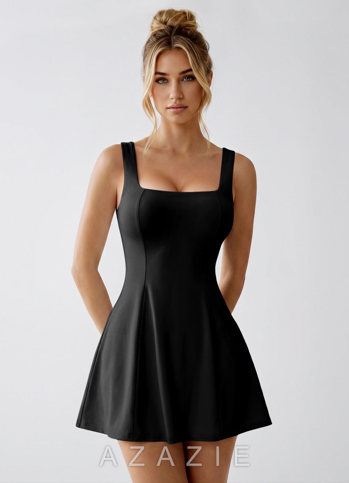 Romy {color} Stretch Knit Mini Dress