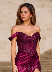 Opulence Burgundy Floral Corset Mermaid Dress  burgundy