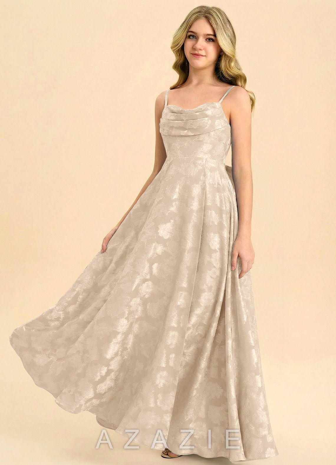 Azazie Bear Junior Formal Dress  sp_cream_#cr134305