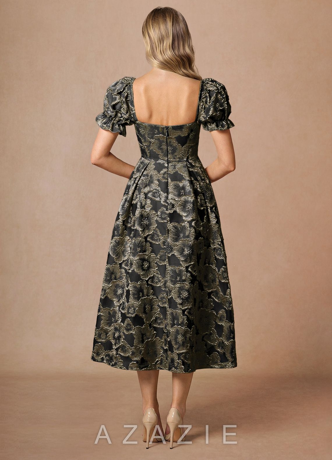 Amy {color} Midi Dress  sp_black_#bk13407