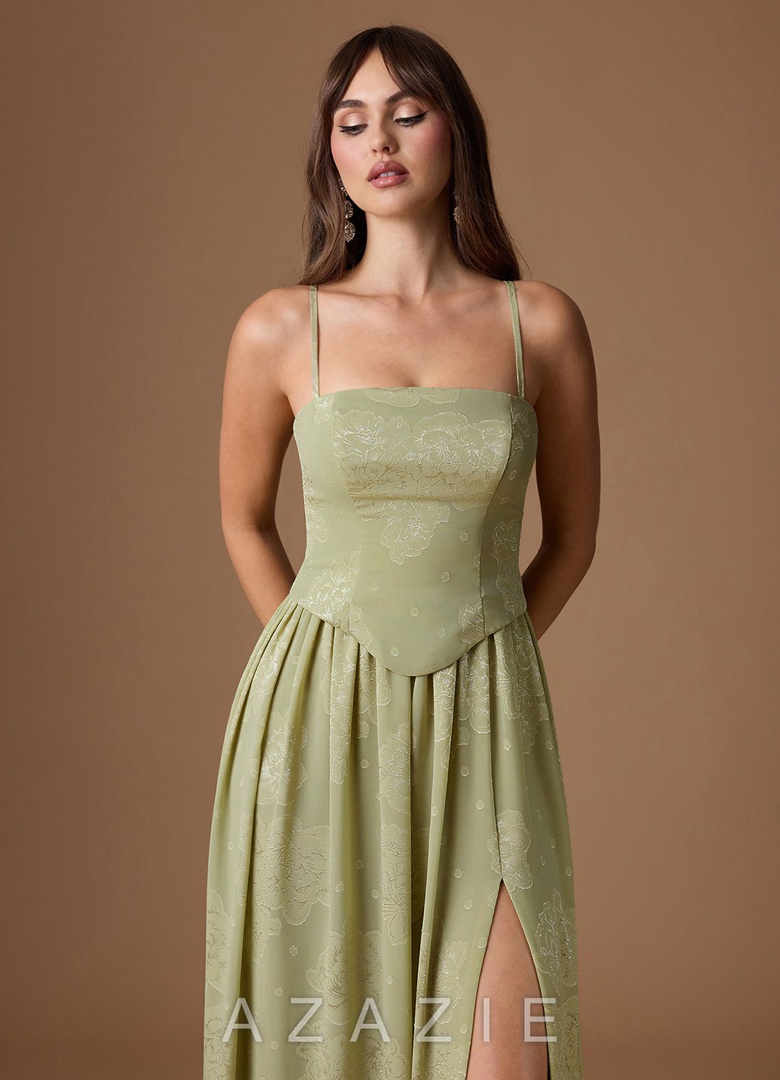 Isaura {color} Maxi Dress  sp_celadon_#cn134718