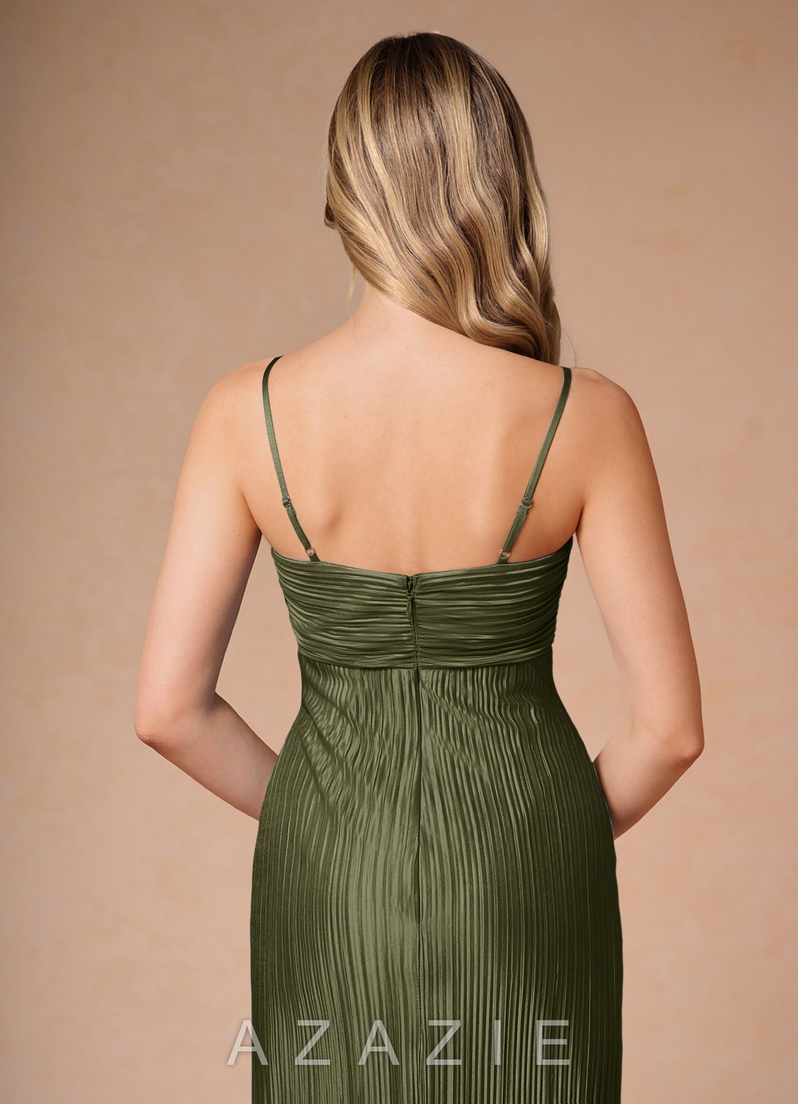 Nephele {color} Maxi Dress  sp_moss_green_#mg134783