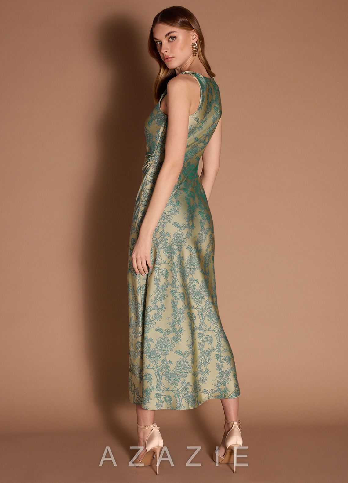 Gelina {color} Maxi Dress  sp_platinum_teal_#pt134327