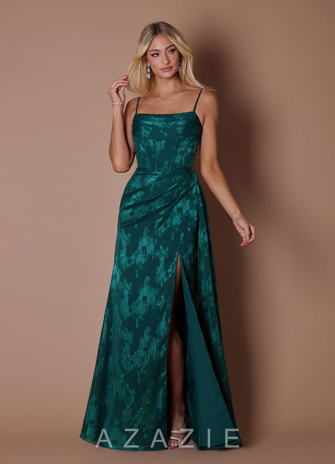 Lea {color} Maxi Dress  sp_dark_emerald_#de134232