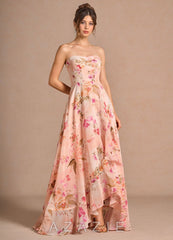 Daphne {color} Maxi Dress  sp_abstract_bouquet_floral_#111401