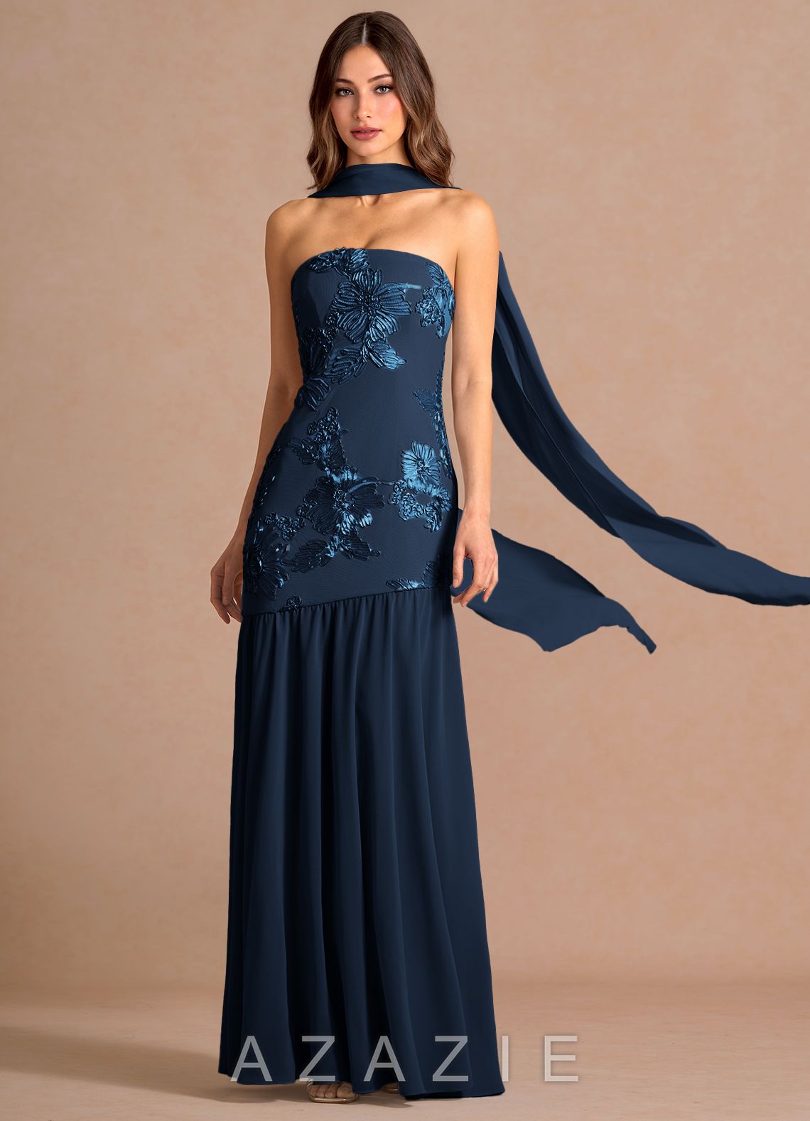Nerissa {color} Maxi Dress  sp_navy_#ny134990