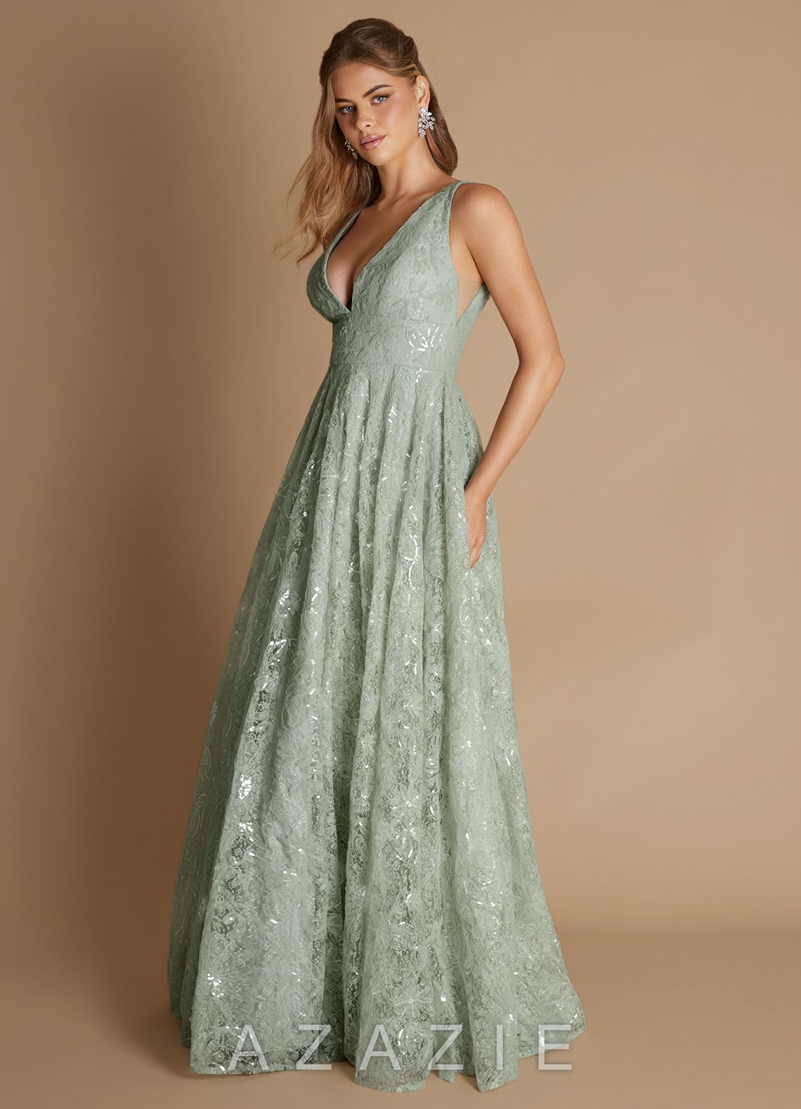 Norie {color} Maxi Dress  sp_mint_bloom_#mb134293