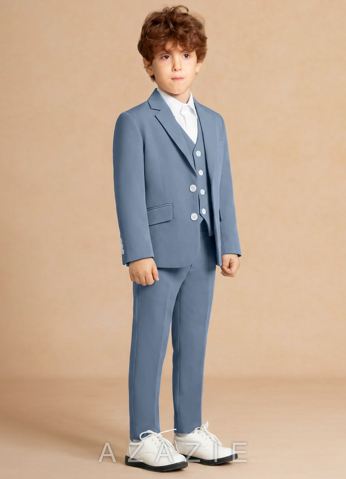 Finn Dusty Blue Boy 3-Piece Suit