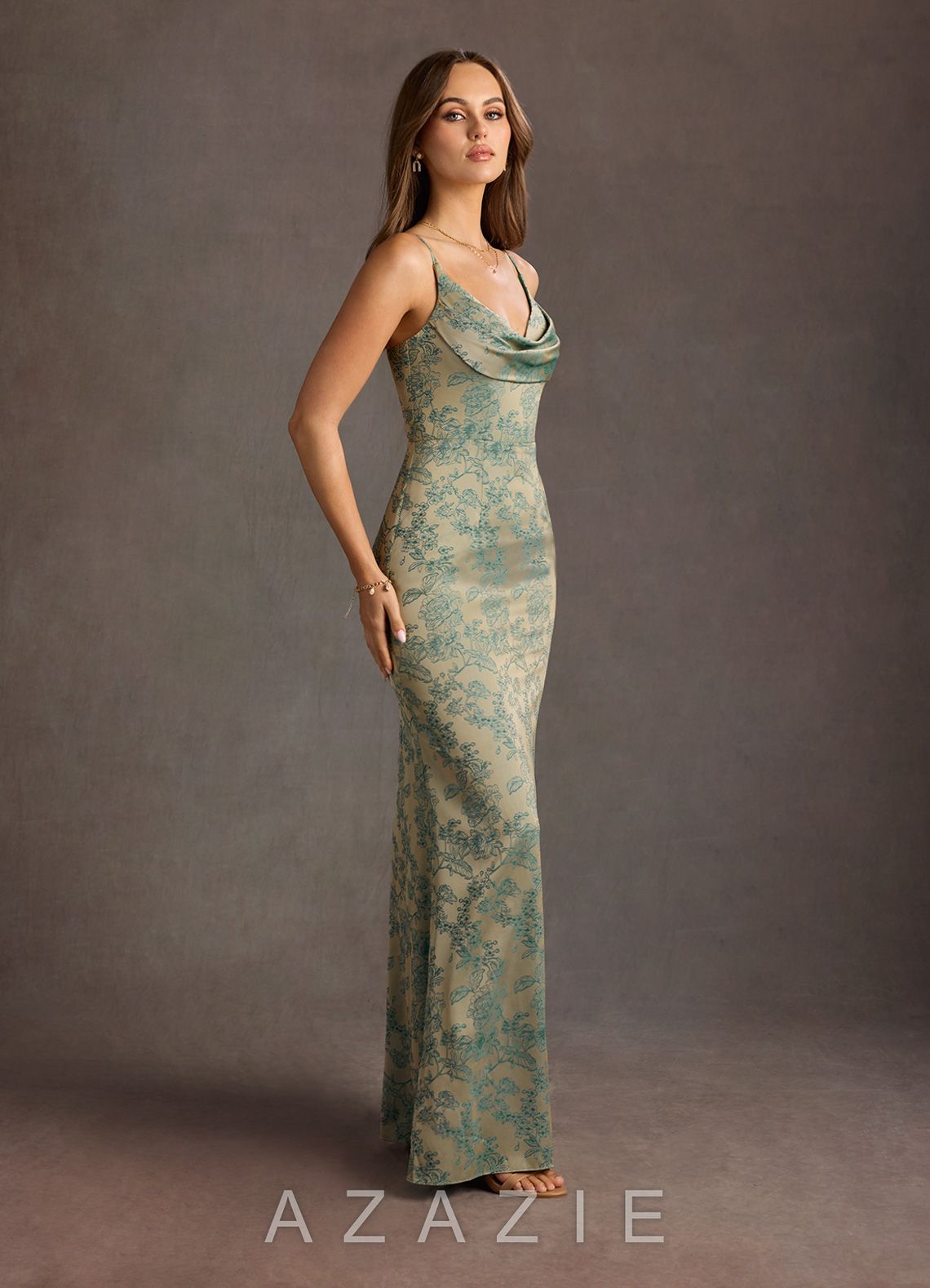 Leah {color} Gown  sp_platinum_teal_#pt134327