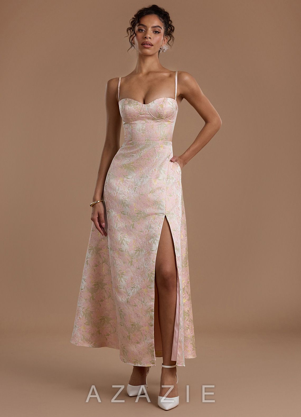 Aster {color} Maxi Dress  sp_blush_floral_#bf134378