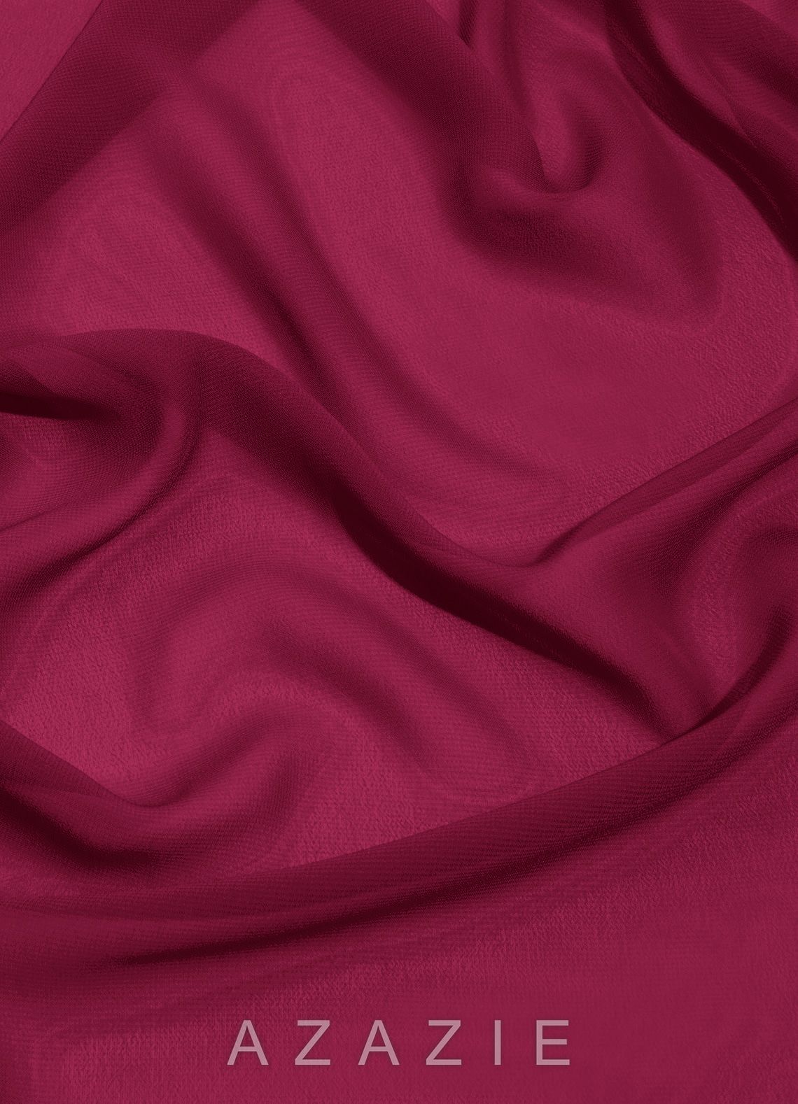 Azazie Bonnie Burgundy A-Line Keyhole Ruched Chiffon Dress burgundy