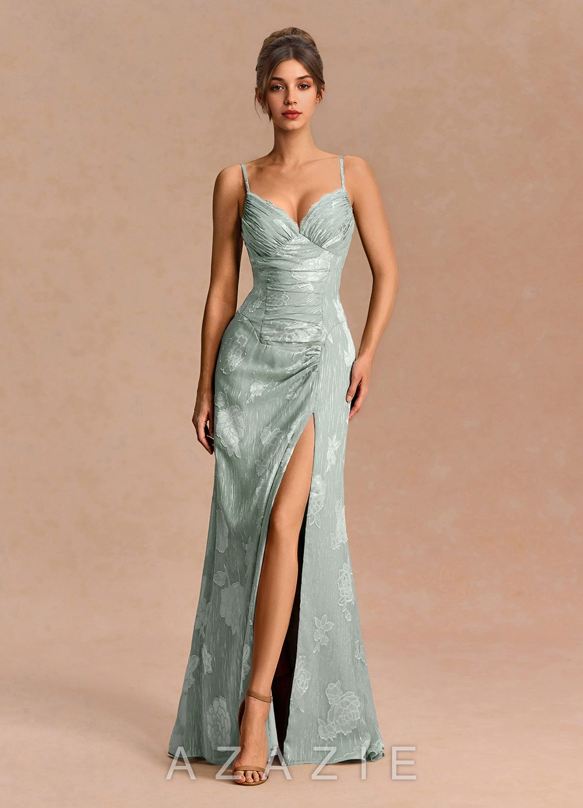 Noelle {color} Maxi Dress  sp_frosted_sage_#fs134296