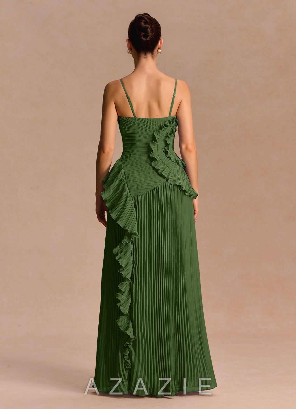 Brylee {color} Maxi Dress  sp_olive_#111401