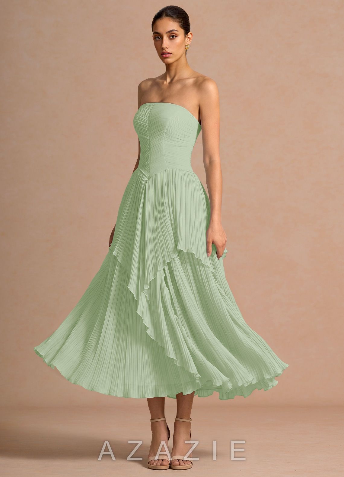 Kerensa {color} Midi Dress  sp_light_green_#lg134241