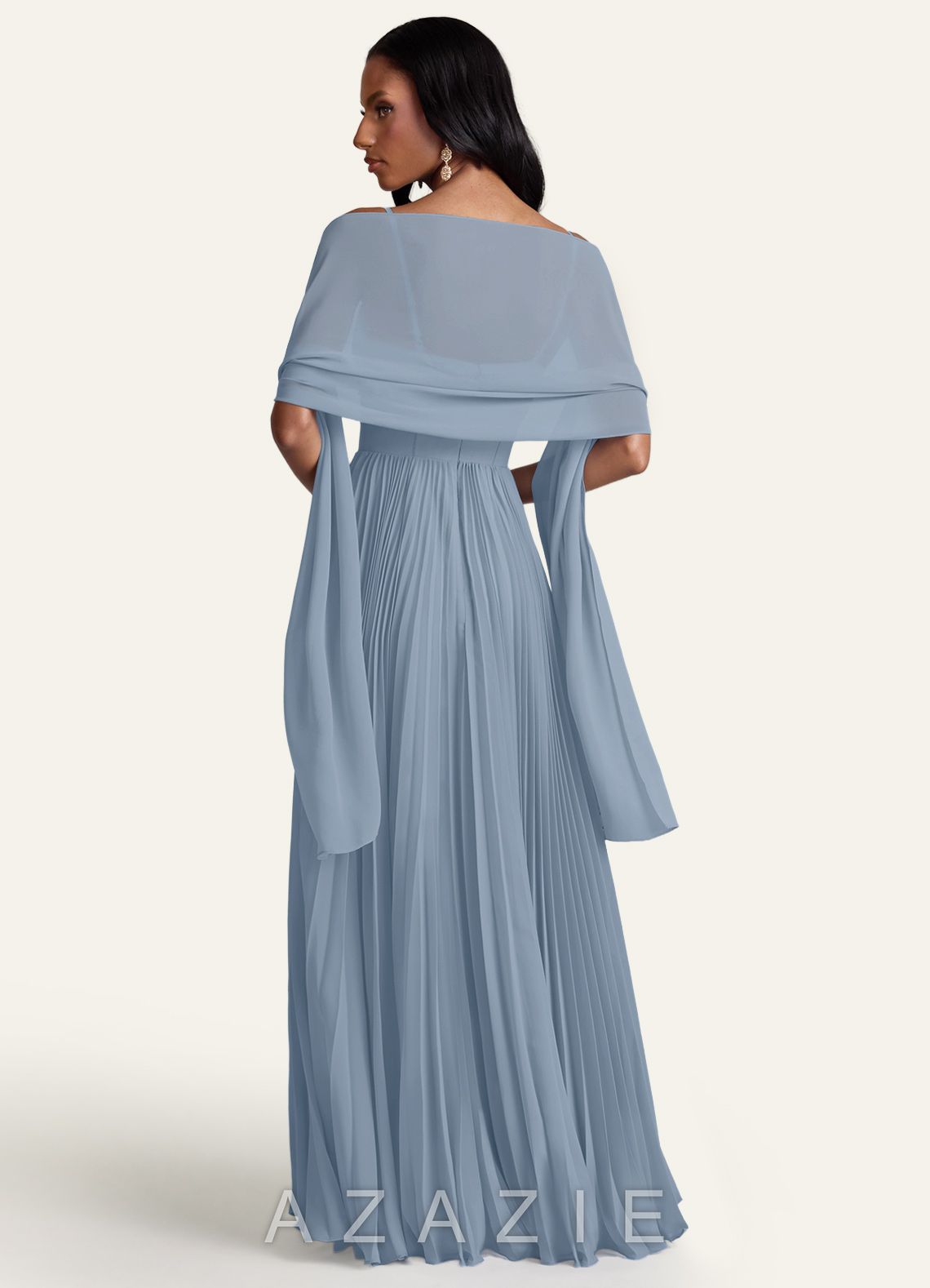 Azazie Matching Color Ireland Chiffon Shawl