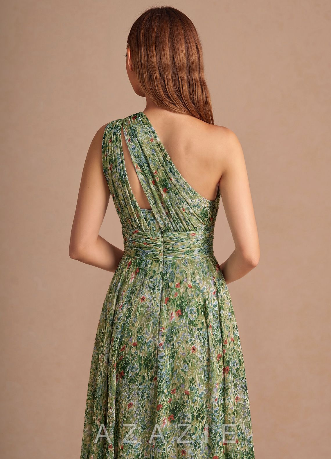 Noelle {color} Midi Dress  sp_green_floral_#gf134901