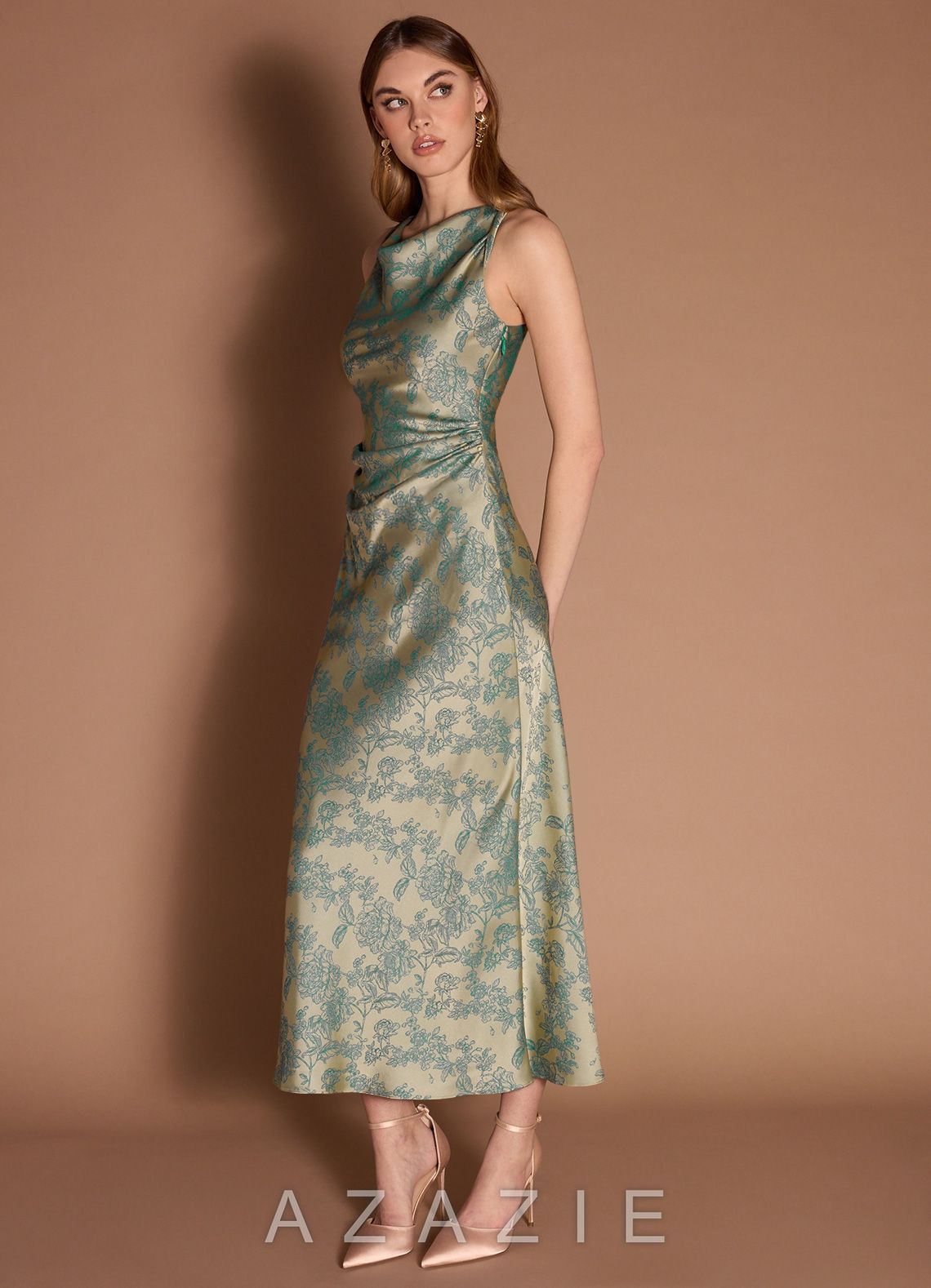 Gelina {color} Maxi Dress  sp_platinum_teal_#pt134327