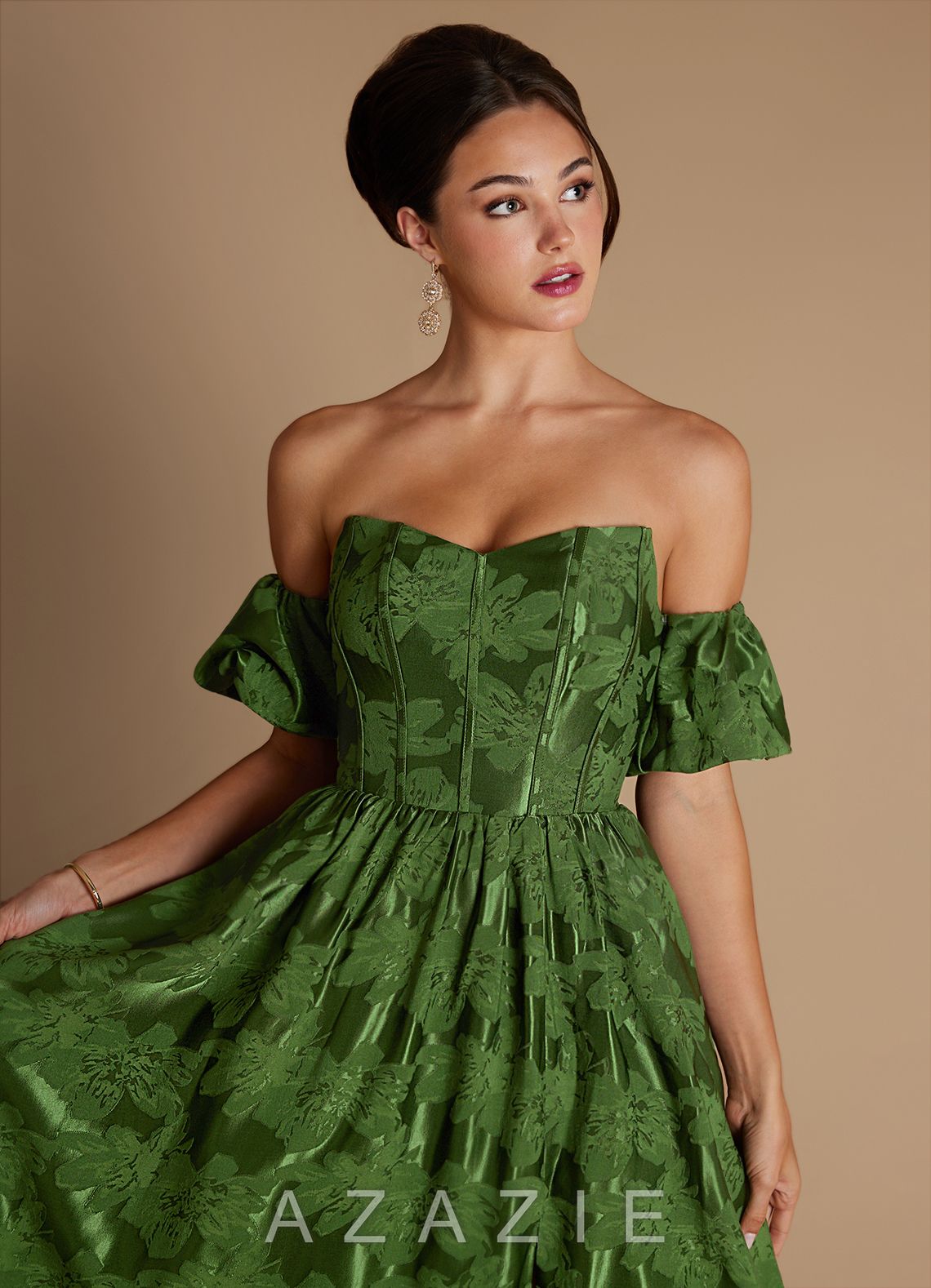 Ashlie {color} Maxi Dress  sp_midnight_forest_#mf134417