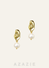 Baroque Pearl Drop Earrings