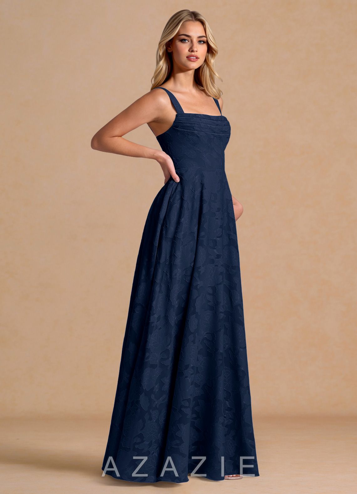 Kinneret {color} Maxi Dress  navy_#ny134188