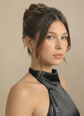 18K Gold Plated French Retro Minimalist Hoop Earrings