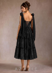 Vilma {color} Midi Dress  sp_black_#bk134280
