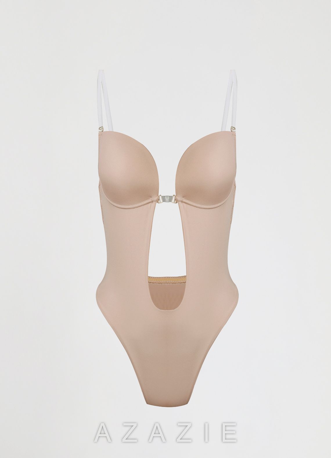 Azazie One Piece Seamless Backless Bodysuit