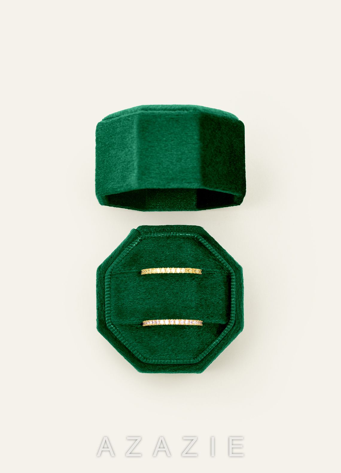 Wedding Day Velvet Ring Box