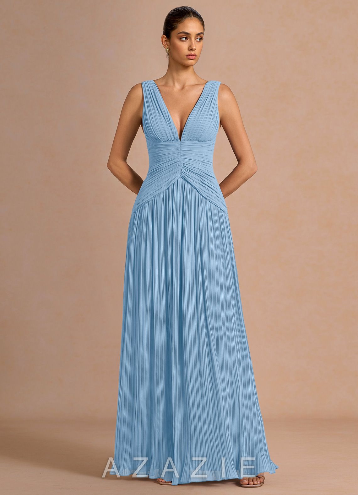 Lupita {color} Maxi Dress  sp_haze_blue_#hb134326