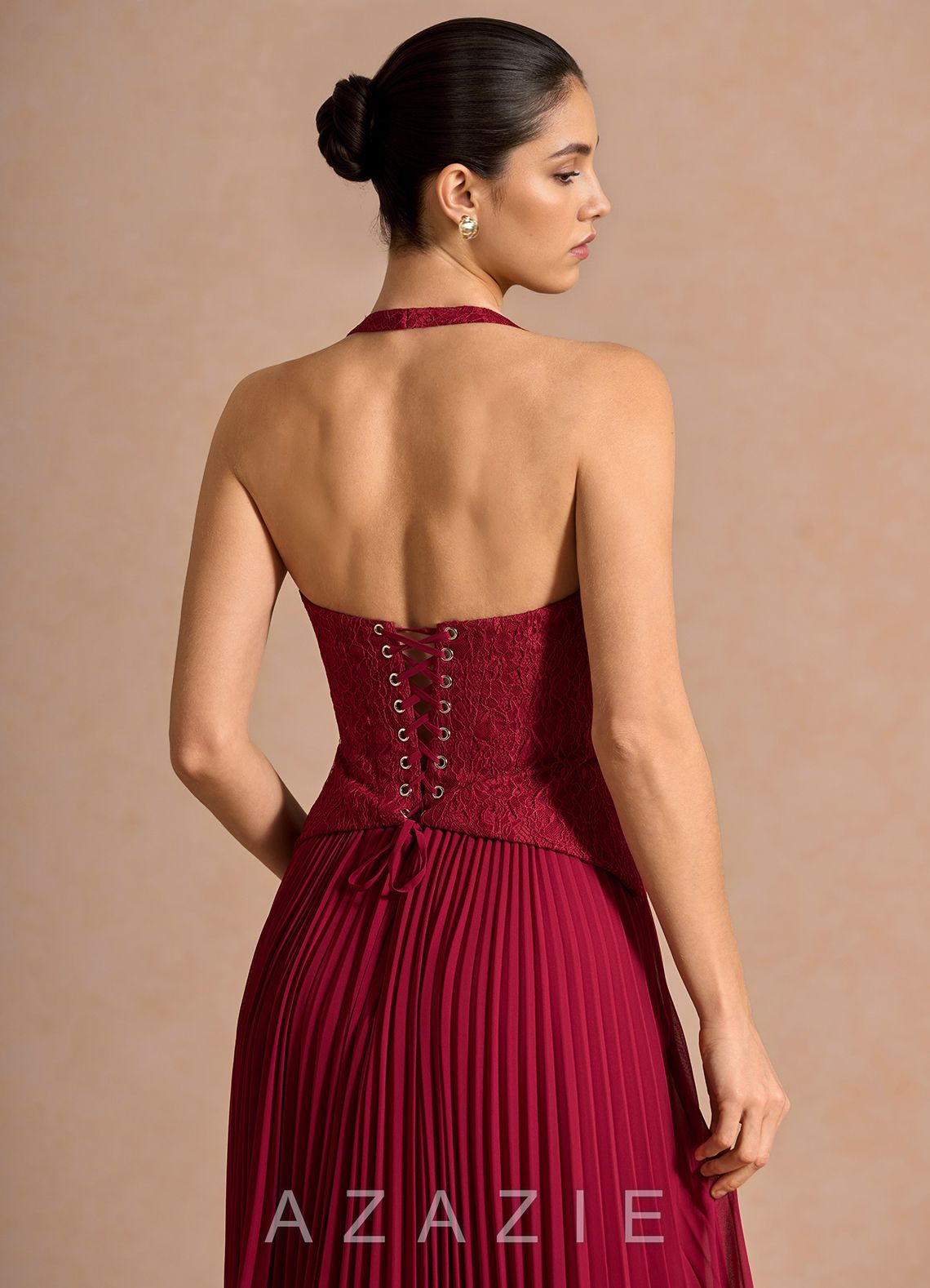 Elicia {color} Maxi Dress  sp_merlot_#me134131