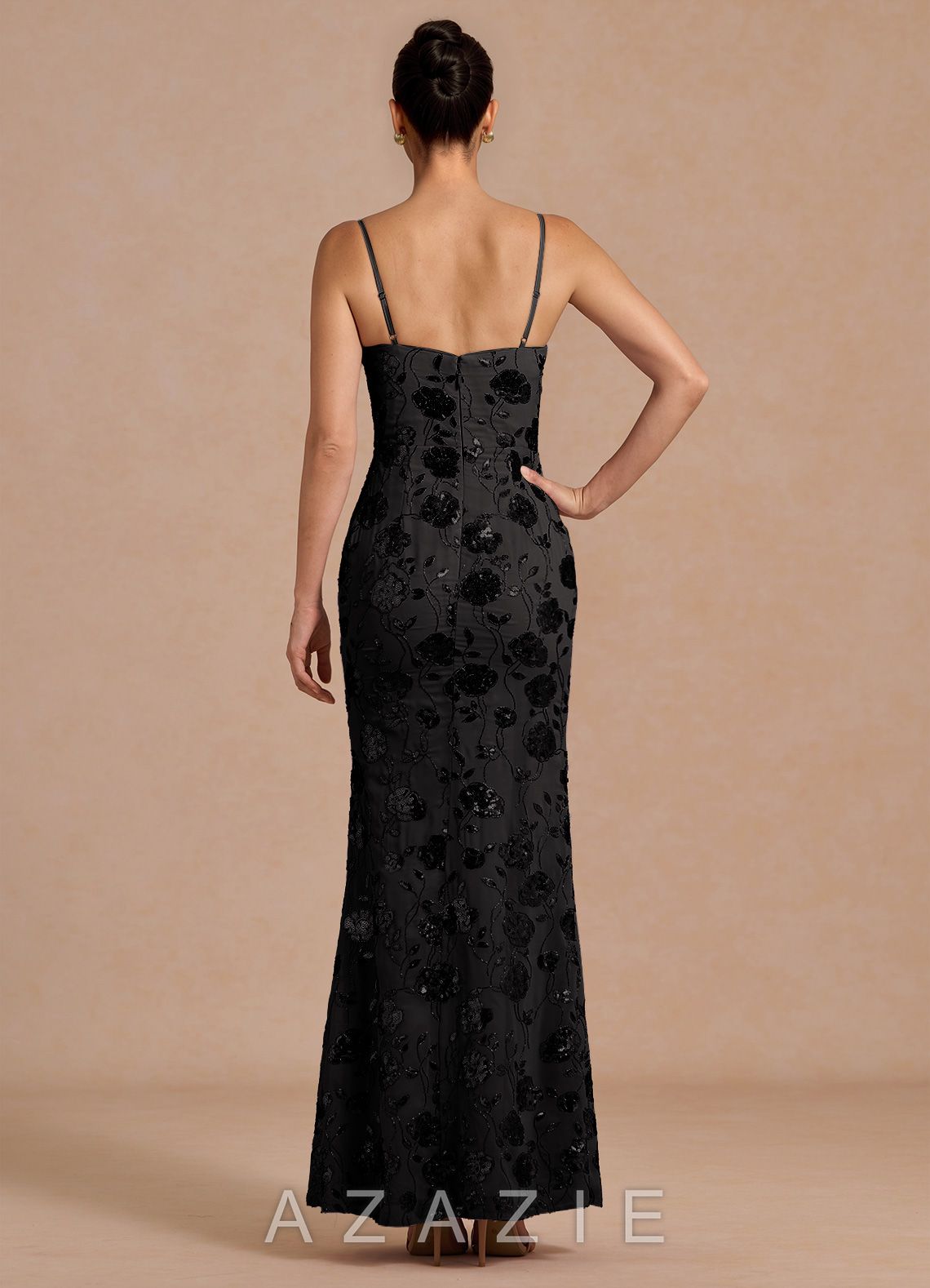 Shine {color} Maxi Dress  sp_black_sequins_#bs134259