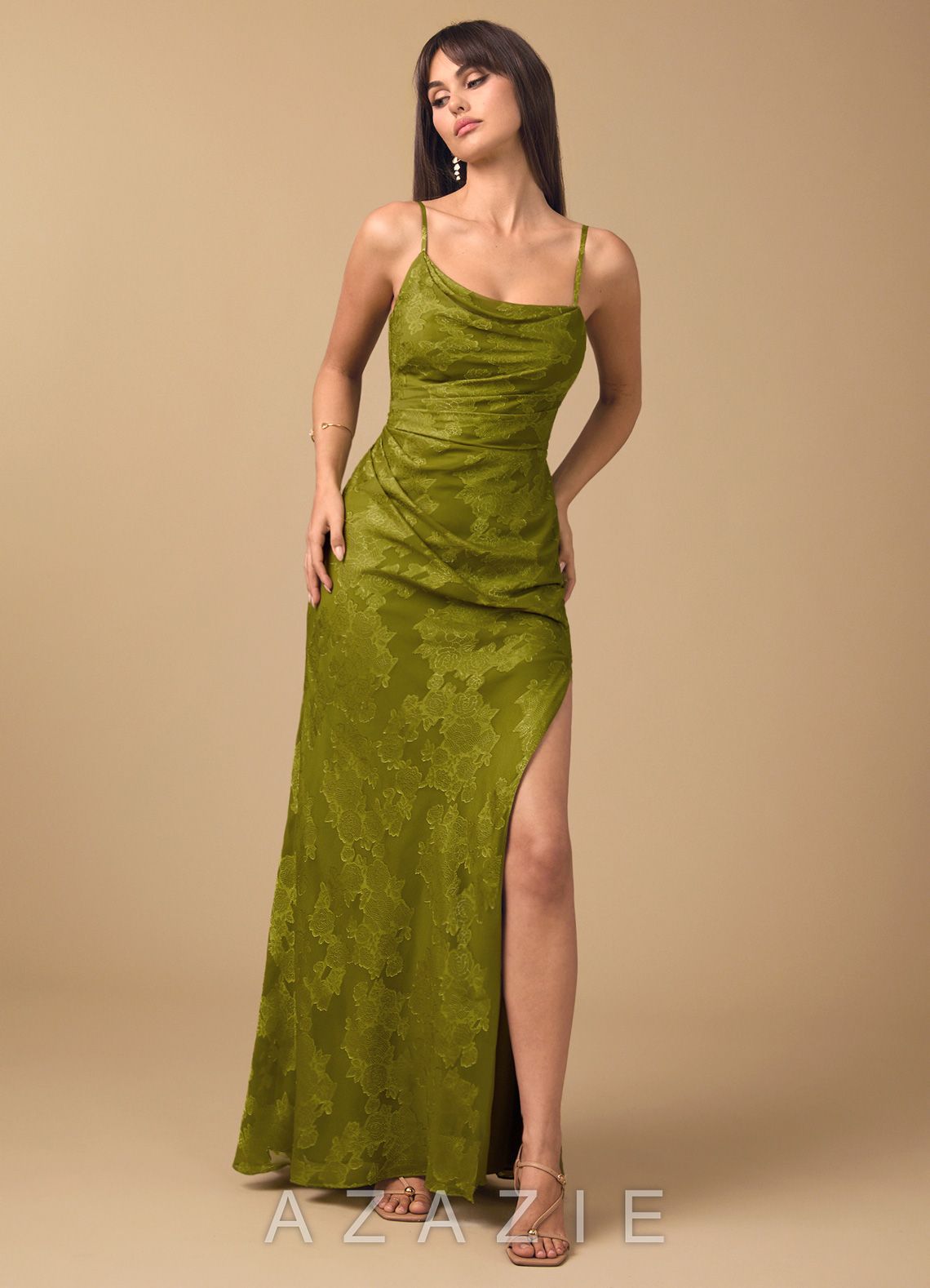 Jewel {color} Maxi Dress  sp_lichen_gold_#lg134373
