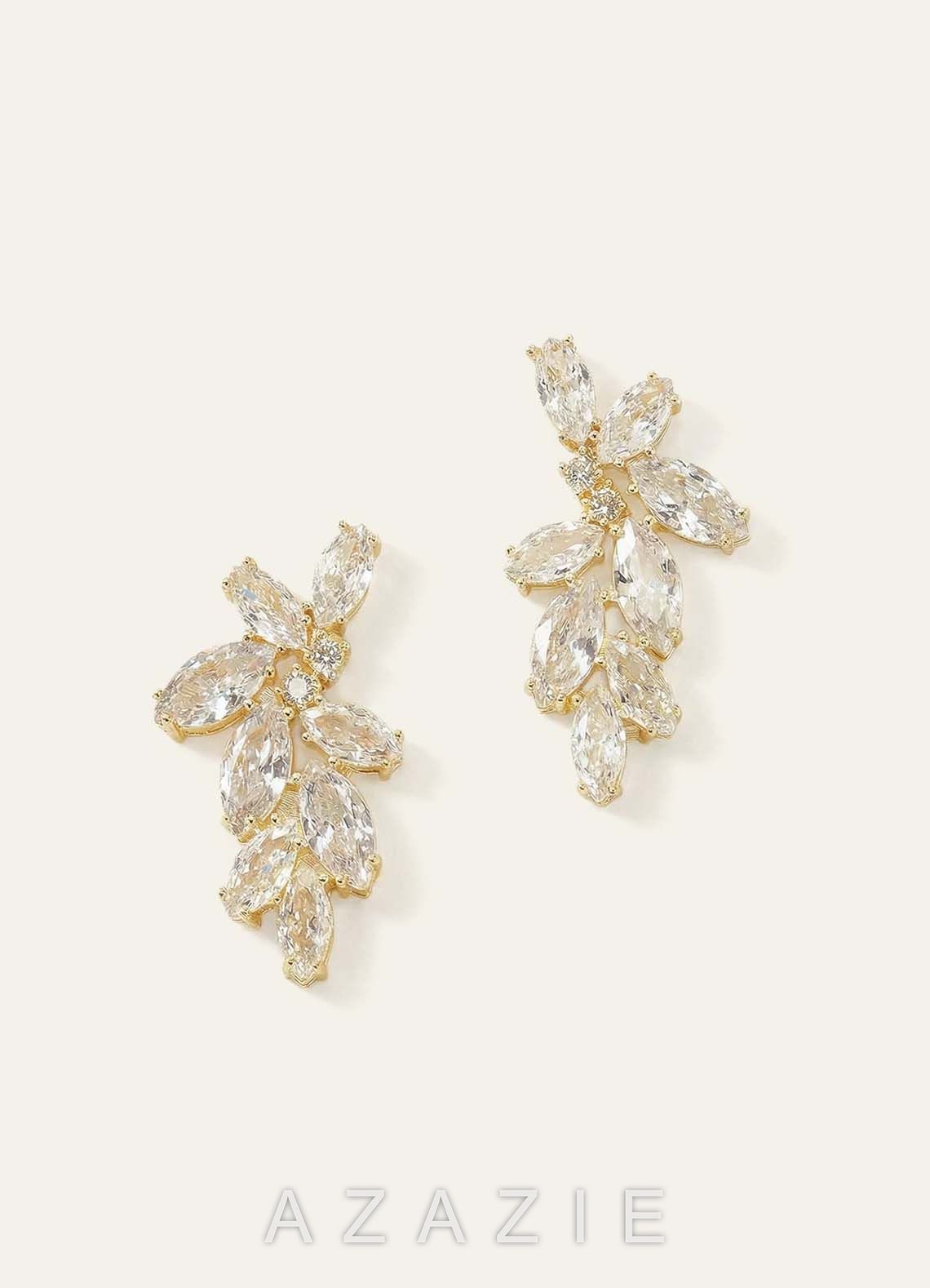 Abstract Petal Earrings