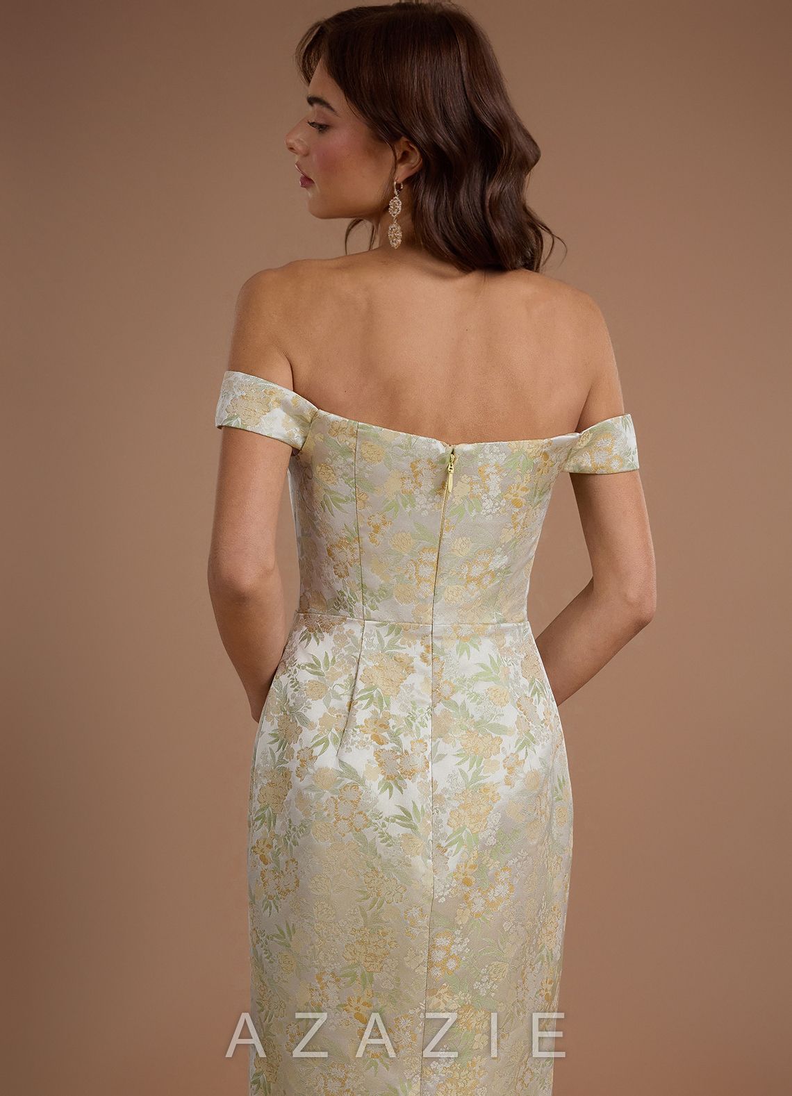 Janet {color} Maxi Dress  sp_buttercream_floral_#bf134389