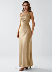 Arlelle {color} Luminous Satin Maxi Dress  sp_dark_champagne_#dc466
