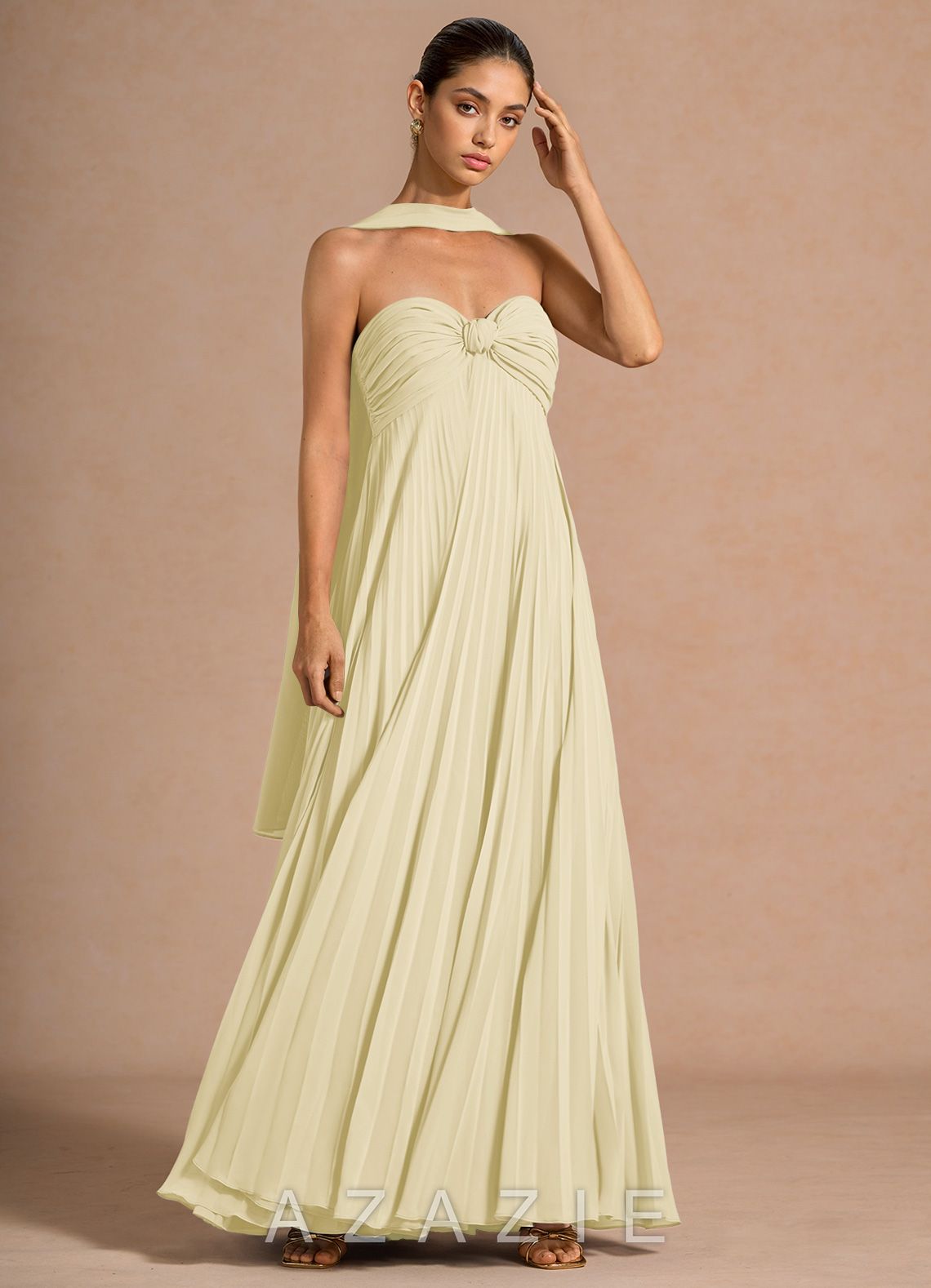 Rosalind {color} Maxi Dress  lemon_sorbet_#134127