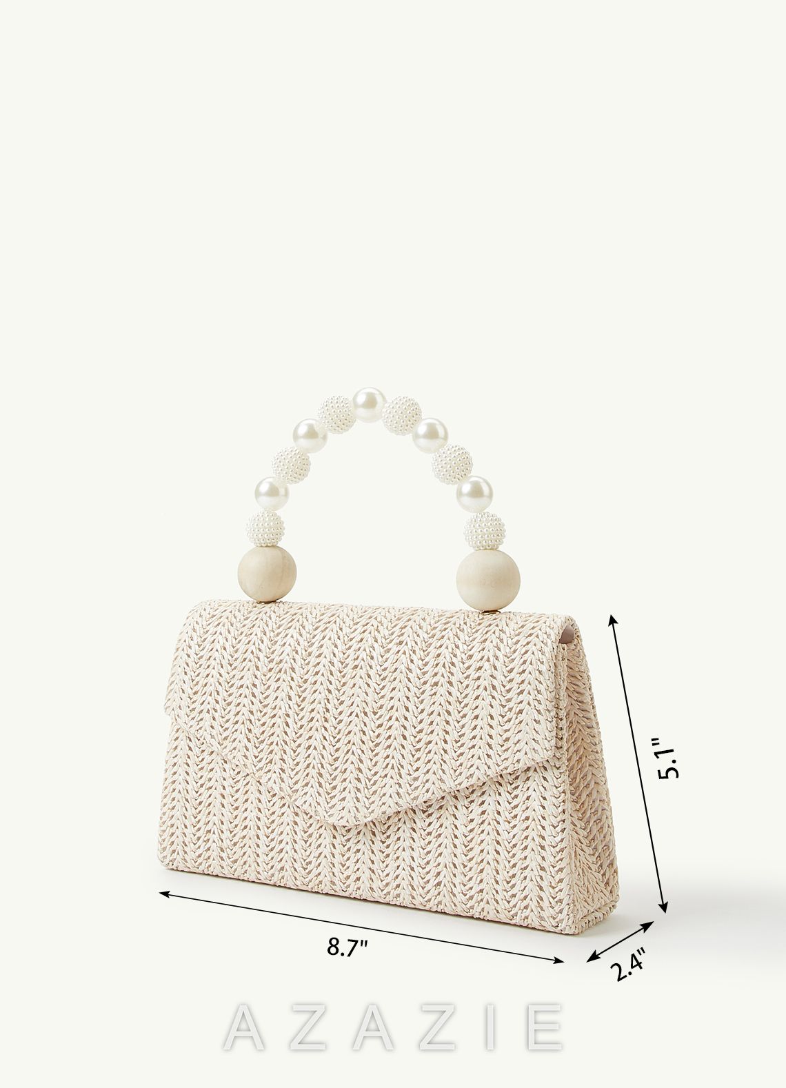 Woven Wicker Handbag