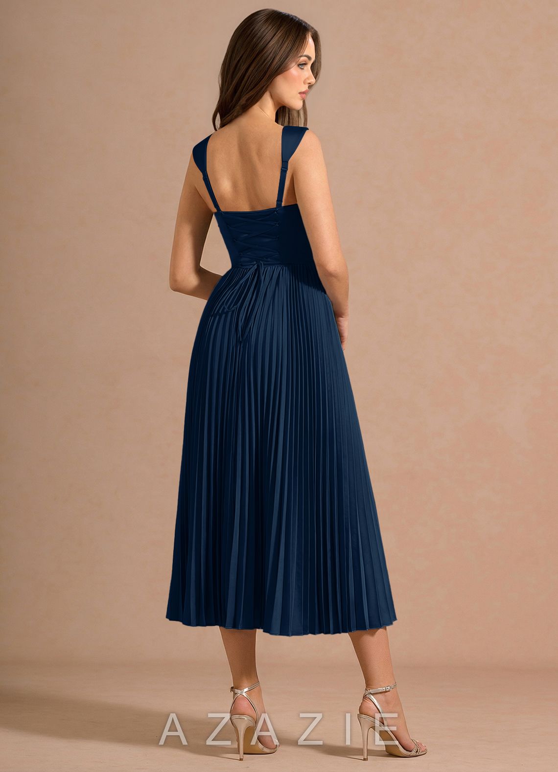 Avenelle {color} Mid Dress  navy_#ny134188