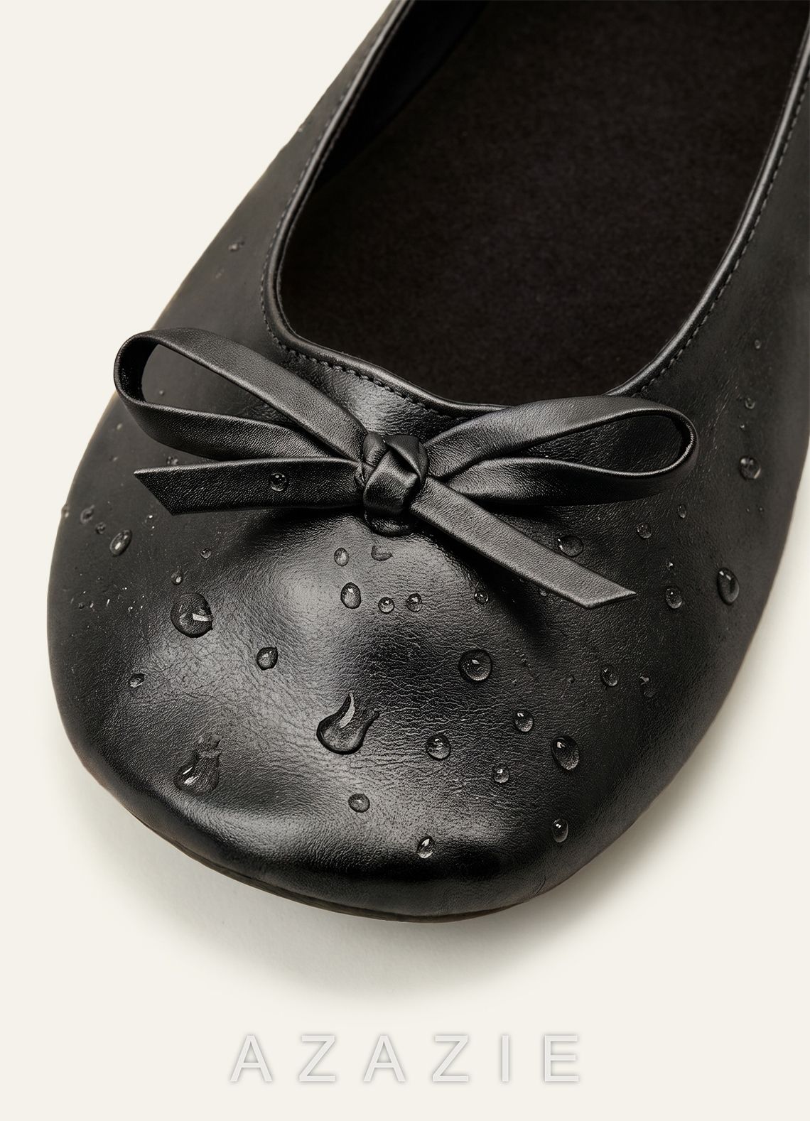 Rescue Flats Roll Up Ballet Flats for Weddings  black