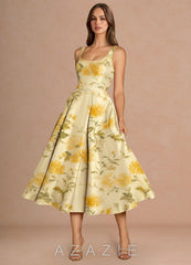 Briac {color} Midi Dress  sp_lemon_sorbet_#ls134245