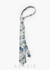 Men's Cotton Floral Tie